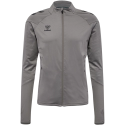 Veste HMLPRO Training Zip Hummel Gris - Espace-Handball.com