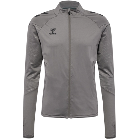 Veste HMLPRO Training Zip Hummel Gris