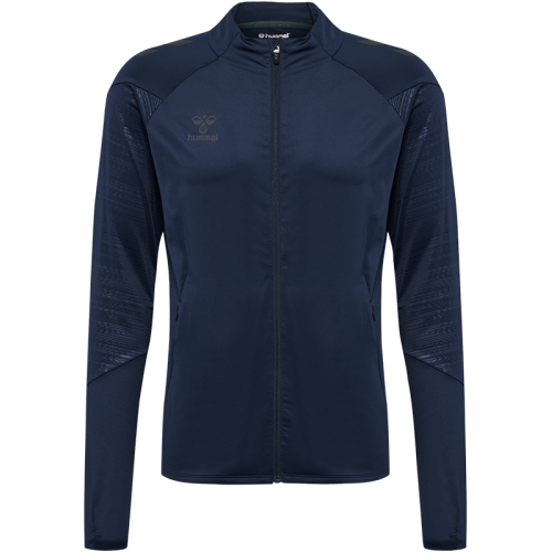 Veste HMLPRO Training Zip Hummel Marine | Le spécialiste handball espace-handball.com