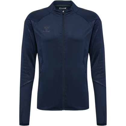 Veste HMLPRO Training Zip Hummel Marine - Espace-Handball.com