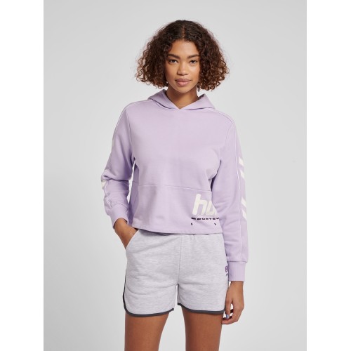 Top capuche Yoko Femme Hummel Mauve