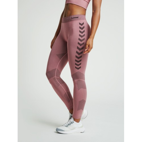 Leggings First Hummel Femme Rose | Le spécialiste handball espace-handball.com