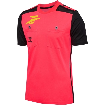 Maillot Arbitre FFHB Officiel Hummel Rose - Espace-Handball.com