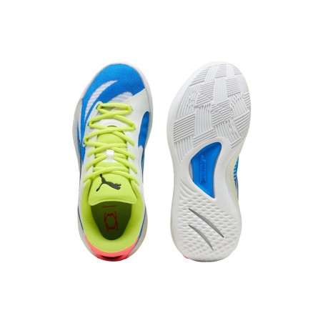 Chaussures All Pro Nitro Puma Blanc/Jaune Fluo