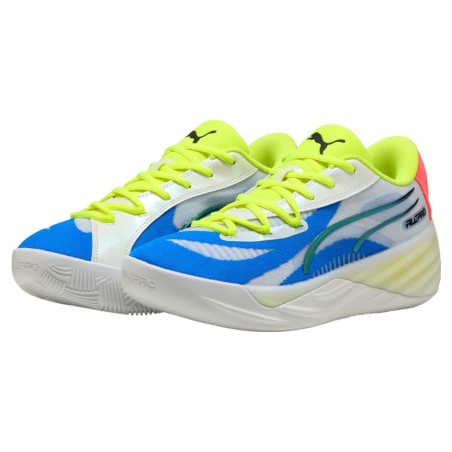 Chaussures All Pro Nitro Puma Blanc/Jaune Fluo