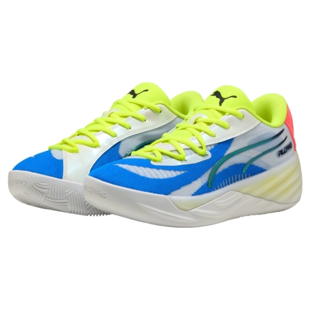 Chaussures All Pro Nitro Puma Blanc/Jaune Fluo Chaussures All Pro Nitro Puma Blanc/Jaune Fluo