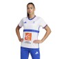 Maillot Officiel Équipe de France Femme 3 étoiles Adidas Blanc | Le spécialiste handball espace-handball.com