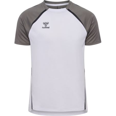 Maillot HMLLead 2.0 Hummel Blanc Jr | Le spécialiste handball espace-handball.com