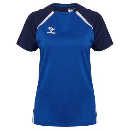 Maillot HMLLead 2.0 Hummel Femme Bleu Roy - Espace-Handball.com
