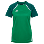 Maillot HMLLead 2.0 Hummel Femme Vert | Le spécialiste handball espace-handball.com