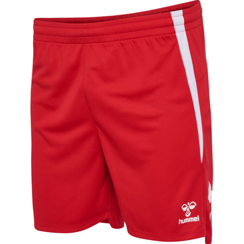 Short HMLLead 2.0 HUmmel Rouge | Le spécialiste handball espace-handball.com