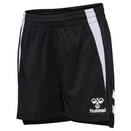 Short HMLLead 2.0 Hummel Femme Noir - Espace-Handball.com