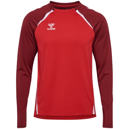 Sweat HMLlead 2.0 Hummel Rouge - Espace-Handball.com