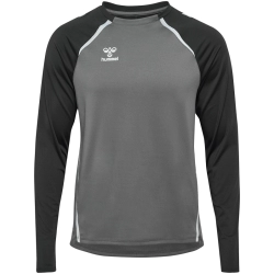 Sweat HMLlead 2.0 Hummel Gris Jr - Espace-Handball.com