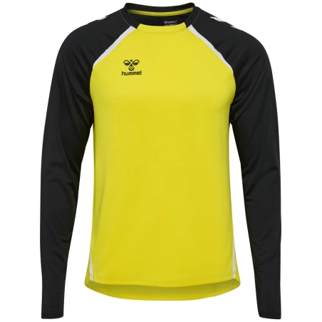 Sweat HMLlead 2.0 Hummel Jaune Jr - Espace-Handball.com