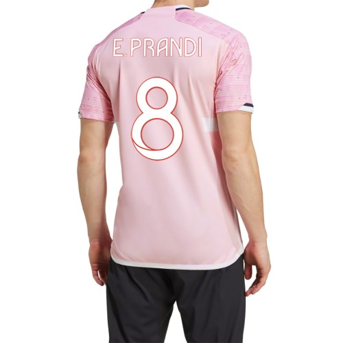 Maillot Officiel Equipe de France Rose Prandi Adidas