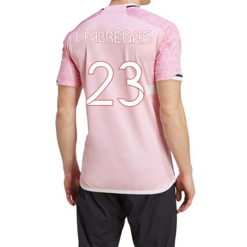 Maillot Officiel Equipe de France Rose Fabregas Adidas