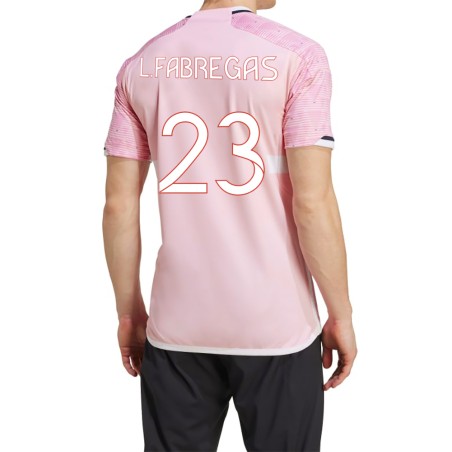 Maillot Officiel Equipe de France Rose Fabregas Adidas