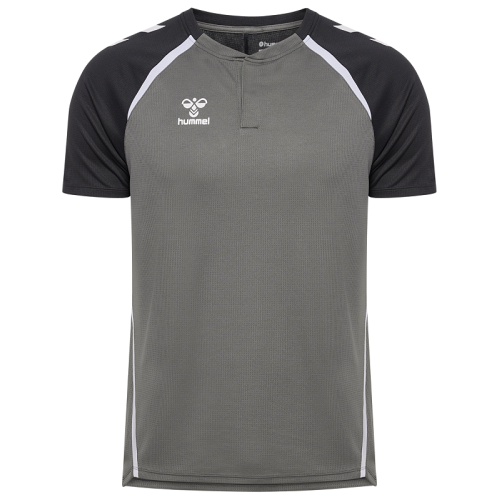 Polo HMLLead 2.0 Hummel Gris | Le spécialiste handball espace-handball.com