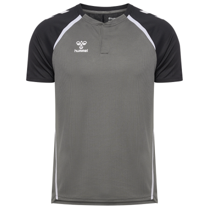 Polo HMLLead 2.0 Hummel Gris - Espace-Handball.com