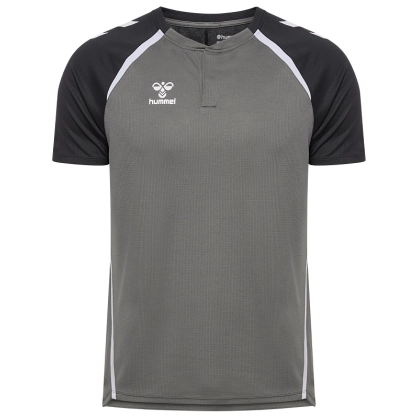 Polo HMLLead 2.0 Hummel Gris - Espace-Handball.com
