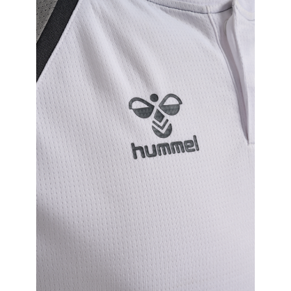 Polo HMLLead 2.0 Hummel Blanc - Espace-Handball.com