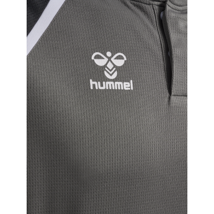 Polo HMLLead 2.0 Hummel Gris - Espace-Handball.com