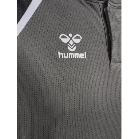Polo HMLLead 2.0 Hummel Femme Gris