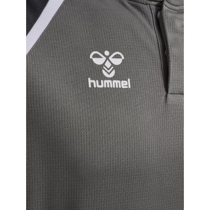 Polo HMLLead 2.0 Hummel Femme Gris - Espace-Handball.com