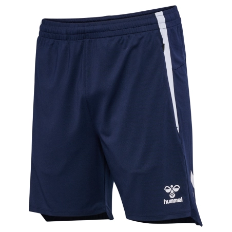 Short HMLLead 2.0 Training Hummel Femme Bleu Marine