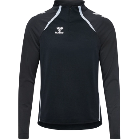 Sweat 1/4 Zip HMLLead 2.0 Hummel Noir