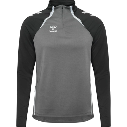 Sweat 1/4 Zip HMLLead 2.0 Hummel Gris - Espace-Handball.com