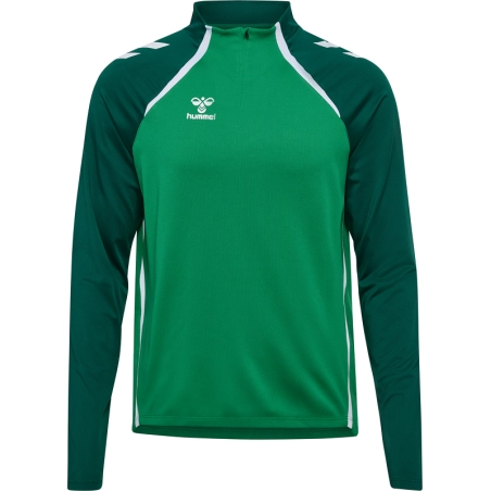Sweat 1/4 Zip HMLLead 2.0 Hummel Vert