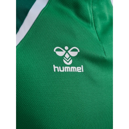Sweat 1/4 Zip HMLLead 2.0 Hummel Vert - Espace-Handball.com