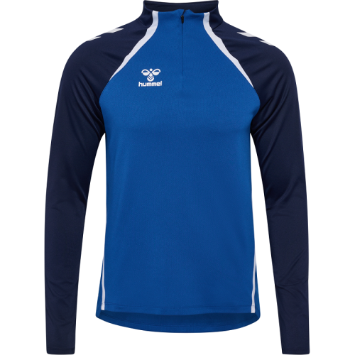 Sweat 1/4 Zip HMLLead 2.0 Hummel Bleu Roy | Le spécialiste handball espace-handball.com