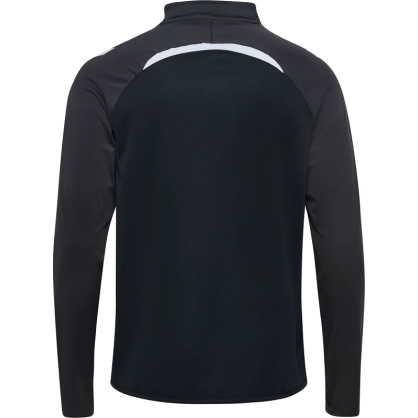Sweat 1/4 Zip HMLLead 2.0 Hummel Noir Jr - Espace-Handball.com