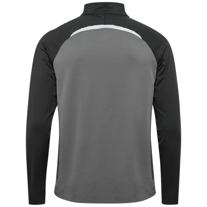 Sweat 1/4 Zip HMLLead 2.0 Hummel Gris Jr - Espace-Handball.com