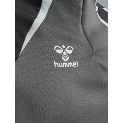 Sweat 1/4 Zip HMLLead 2.0 Hummel Gris Jr - Espace-Handball.com