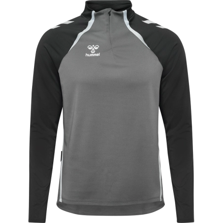 Sweat 1/4 Zip HMLLead 2.0 Hummel Gris Jr