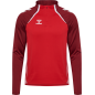 Sweat 1/4 Zip HMLLead 2.0 Hummel Rouge Jr | Le spécialiste handball espace-handball.com