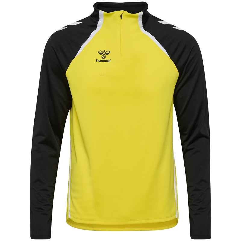 Sweat 1/4 Zip HMLLead 2.0 Hummel Jaune Jr