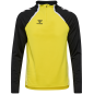 Sweat 1/4 Zip HMLLead 2.0 Hummel Jaune Jr | Le spécialiste handball espace-handball.com