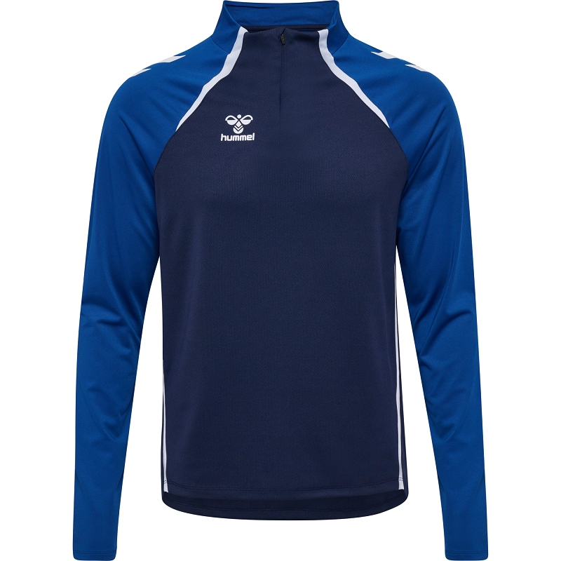 Sweat 1/4 Zip HMLLead 2.0 Hummel Bleu Marine Jr