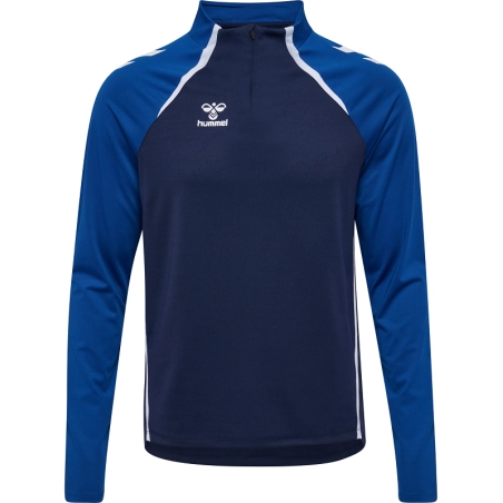 Sweat 1/4 Zip HMLLead 2.0 Hummel Bleu Marine Jr