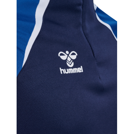 Sweat 1/4 Zip HMLLead 2.0 Hummel Bleu Marine Jr