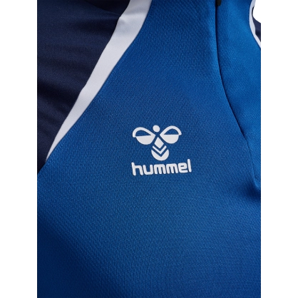 Sweat 1/4 Zip HMLLead 2.0 Hummel Bleu Roy Jr - Espace-Handball.com