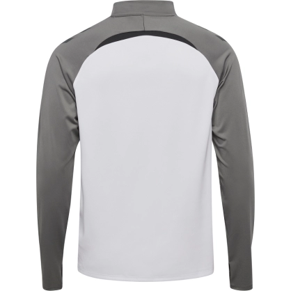 Sweat 1/4 Zip HMLLead 2.0 Hummel Blanc Jr - Espace-Handball.com