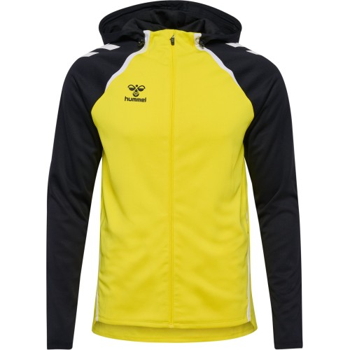 Veste à capuche HMLLead 2.0 Hummel Jaune | Le spécialiste handball espace-handball.com