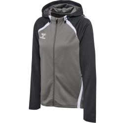 Veste à capuche HMLLead 2.0 Femme Hummel Gris - Espace-Handball.com