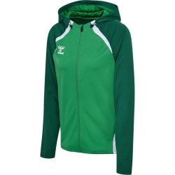 Veste à capuche HMLLead 2.0 Femme Hummel Vert - Espace-Handball.com